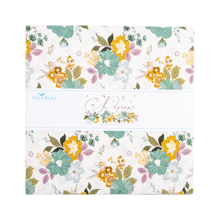 Renew Quilt Fabric 10" Stacker by Sandy Gervais 10-17280-42