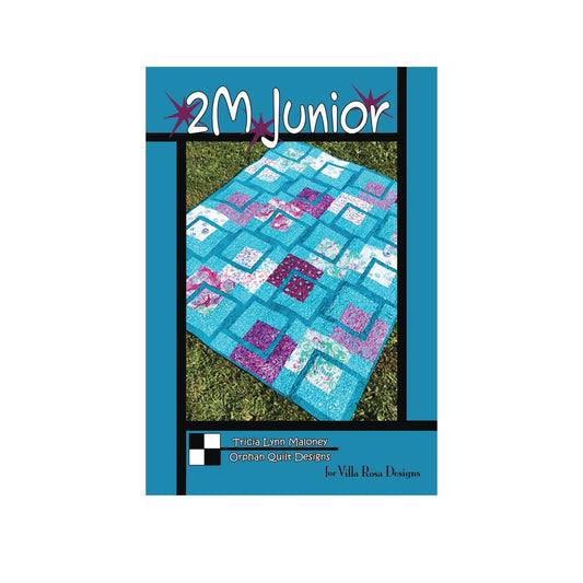 2M Junior Quilt Pattern by Orphan Quilt Designs for Villa Rosa Designs (PDF Download) - Jammin Threads