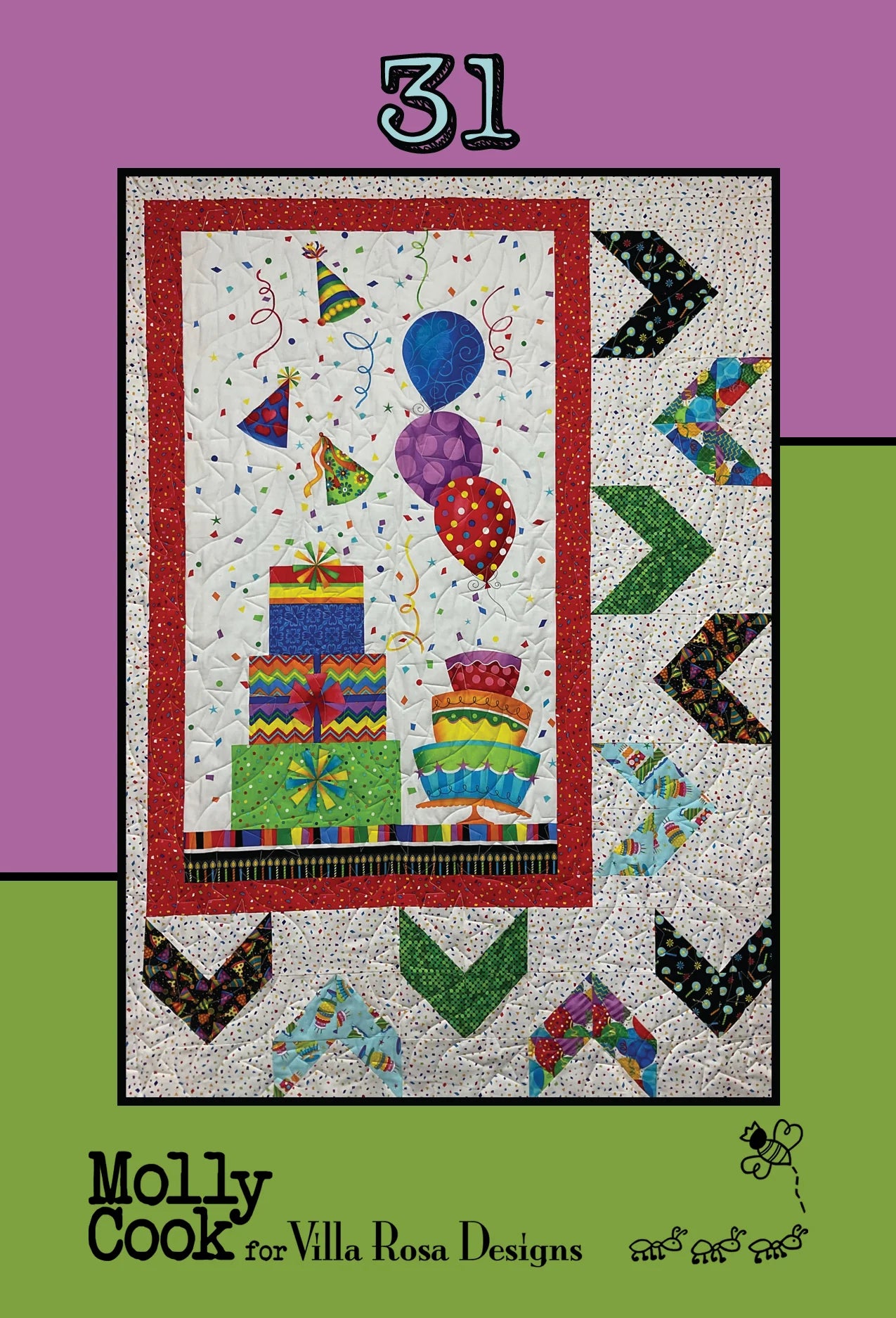 31 Quilt Panel Pattern by Molly Cook (PDF Version) Jammin Threads
