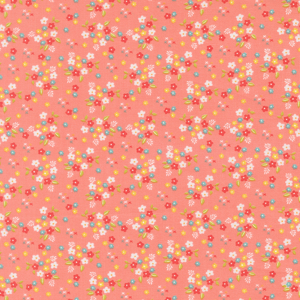 Delightfully Yours Quilt Fabric by Sherri & Chelsi Carnation 37705 15