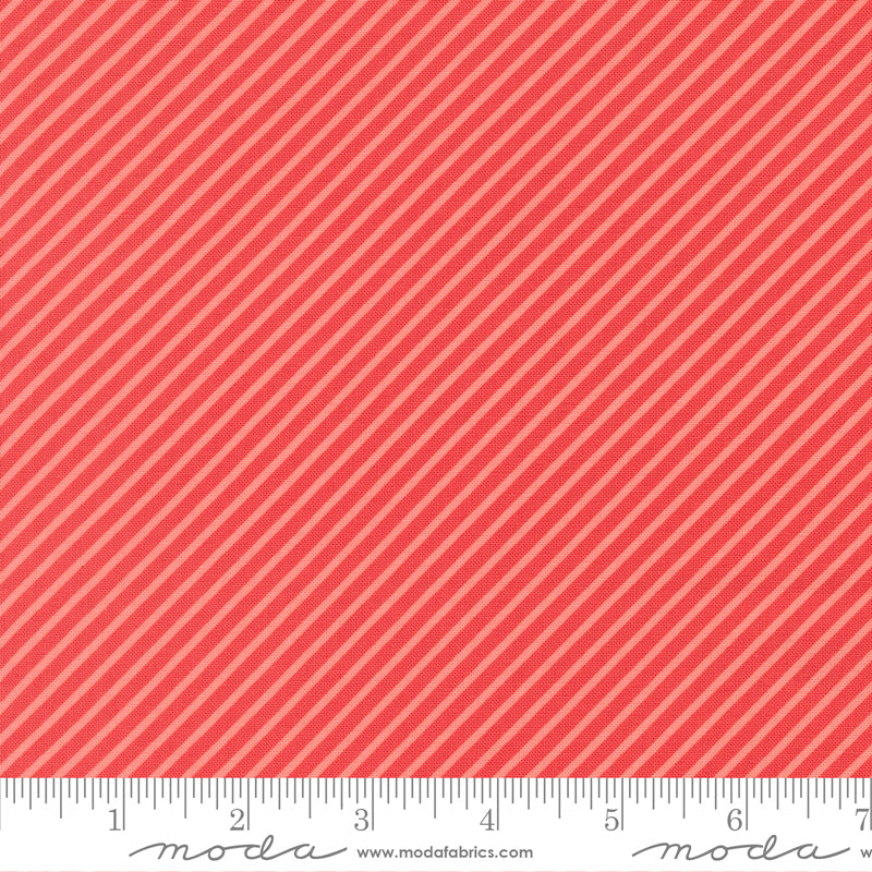 Delightfully Yours Quilt Fabric by Sherri & Chelsi Geranium 37708 16