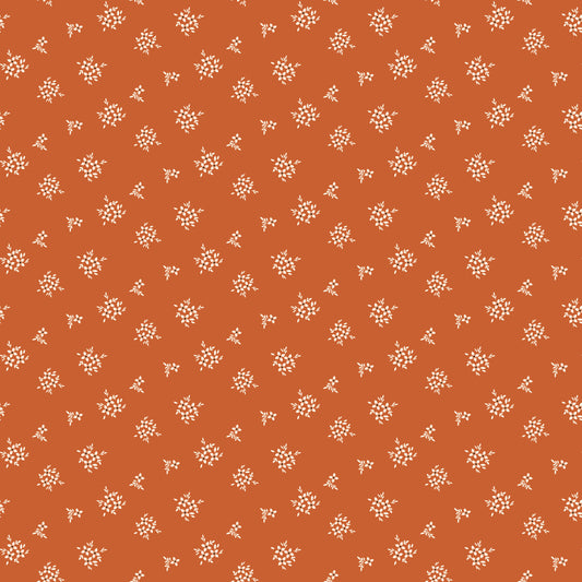 Morning Latte Quilt Fabric by Sandy Gervais Ditsy Spice C16926-SPICE