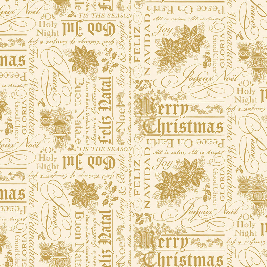 CHRISTMAS QUILT FABRIC