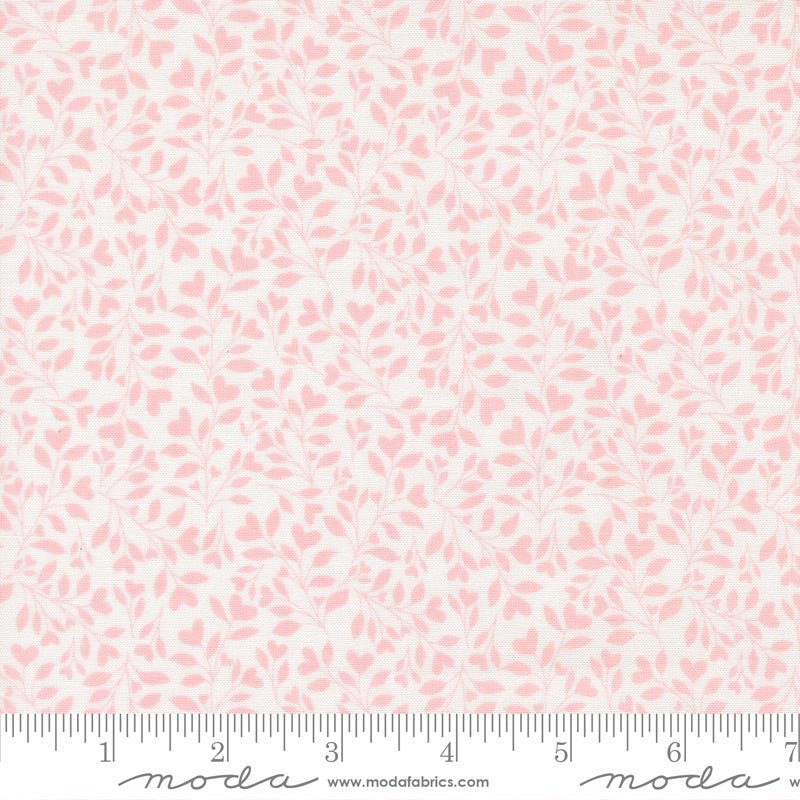 Abide Quilt Fabric by Brenda Riddle Designs Linen White 18794 11 for Moda Fabrics - Jammin Threads