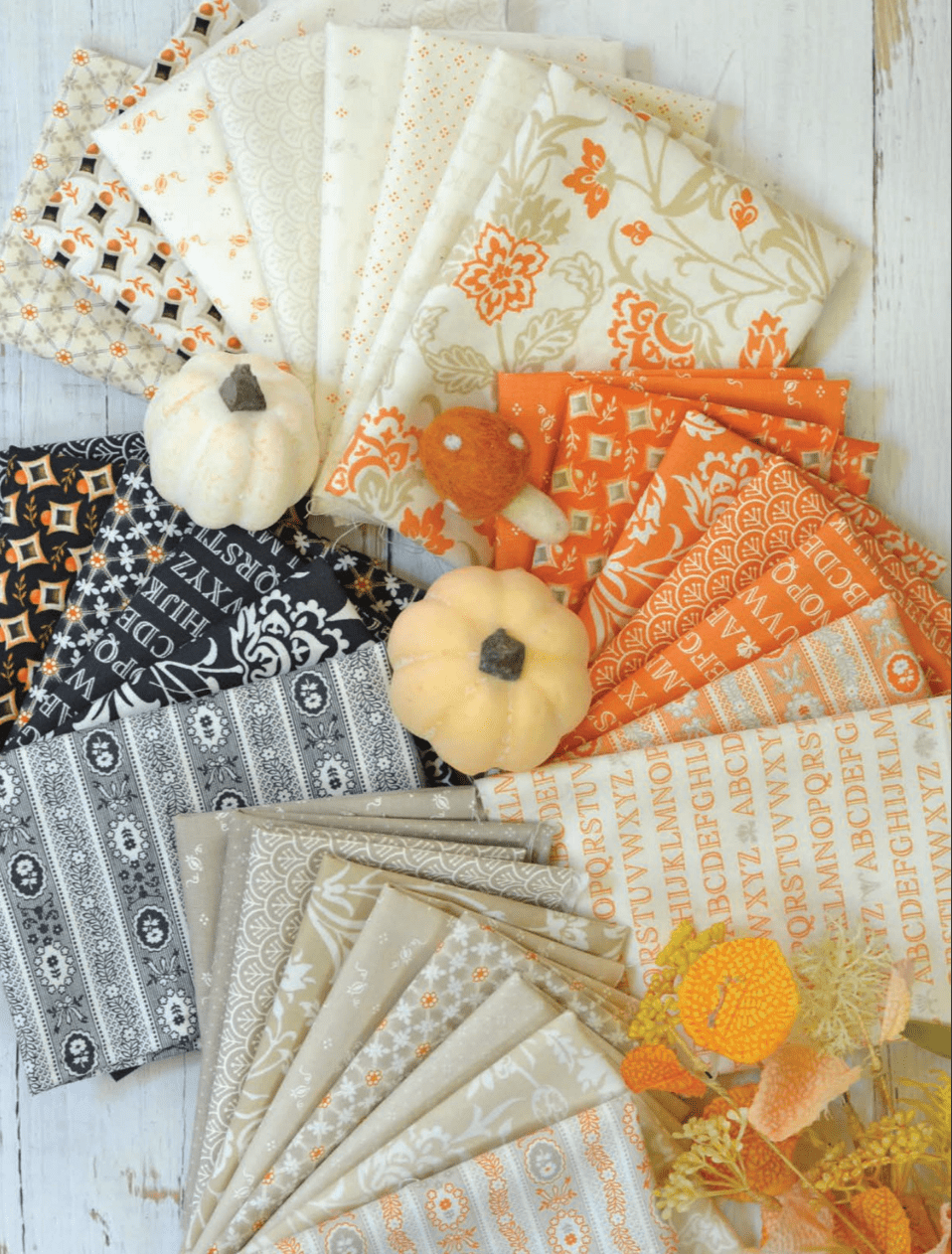 Agatha Road Quilt Fabric Charm Pack 35410PP by Fig Tree Co. - Jammin Threads