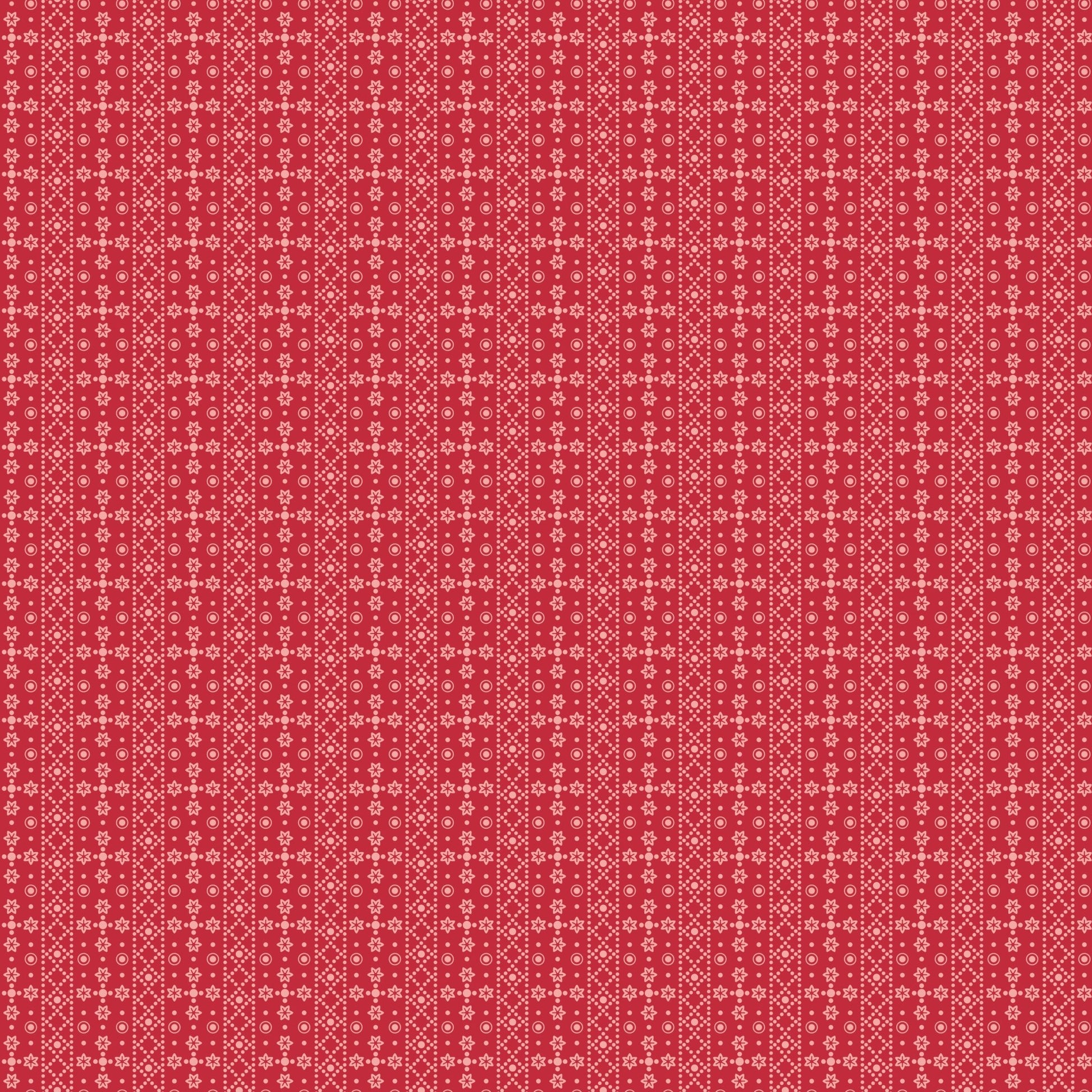 Americana Quilt Fabric Franklin Berry by Lori Holt for Riley Blake Designs C16083 - BERRY - Jammin Threads