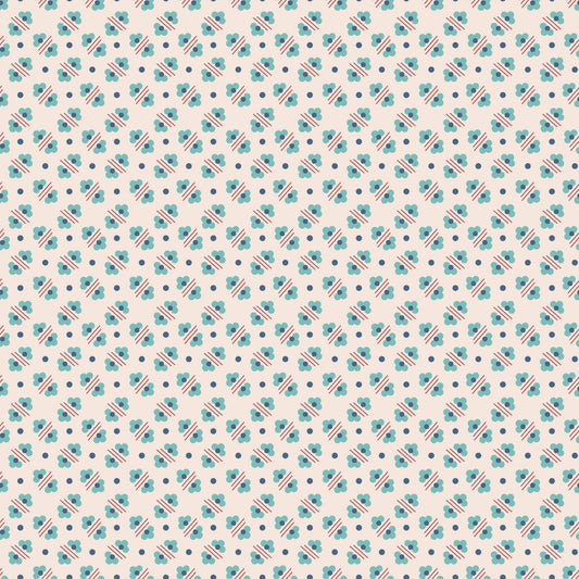 Americana Quilt Fabric Harriet Latte by Lori Holt for Riley Blake Designs C16091 - LATTE - Jammin Threads