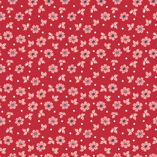 Americana Quilt Fabric Washington Berry by Lori Holt for Riley Blake Designs C16081 - BERRY - Jammin Threads