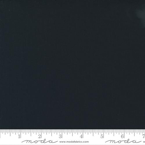 Bella Solids Quilt Fabric Black 9900 99 by Moda Fabrics - Jammin Threads