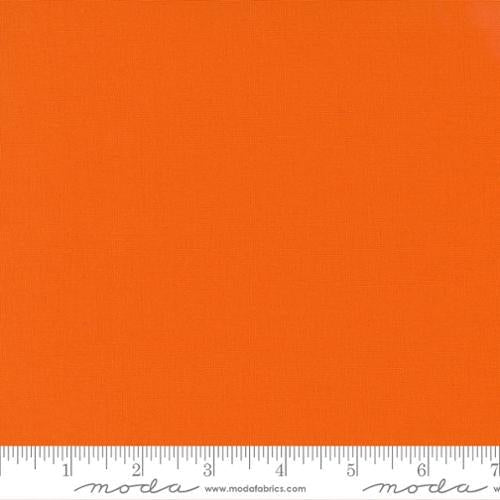 Bella Solids Quilt Fabric Orange 9900 80 by Moda Fabrics - Jammin Threads