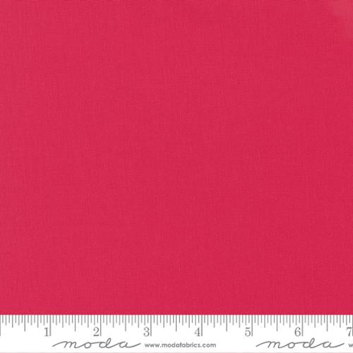 Bella Solids Quilt Fabric Raspberry 9900 140 by Moda Fabrics - Jammin Threads