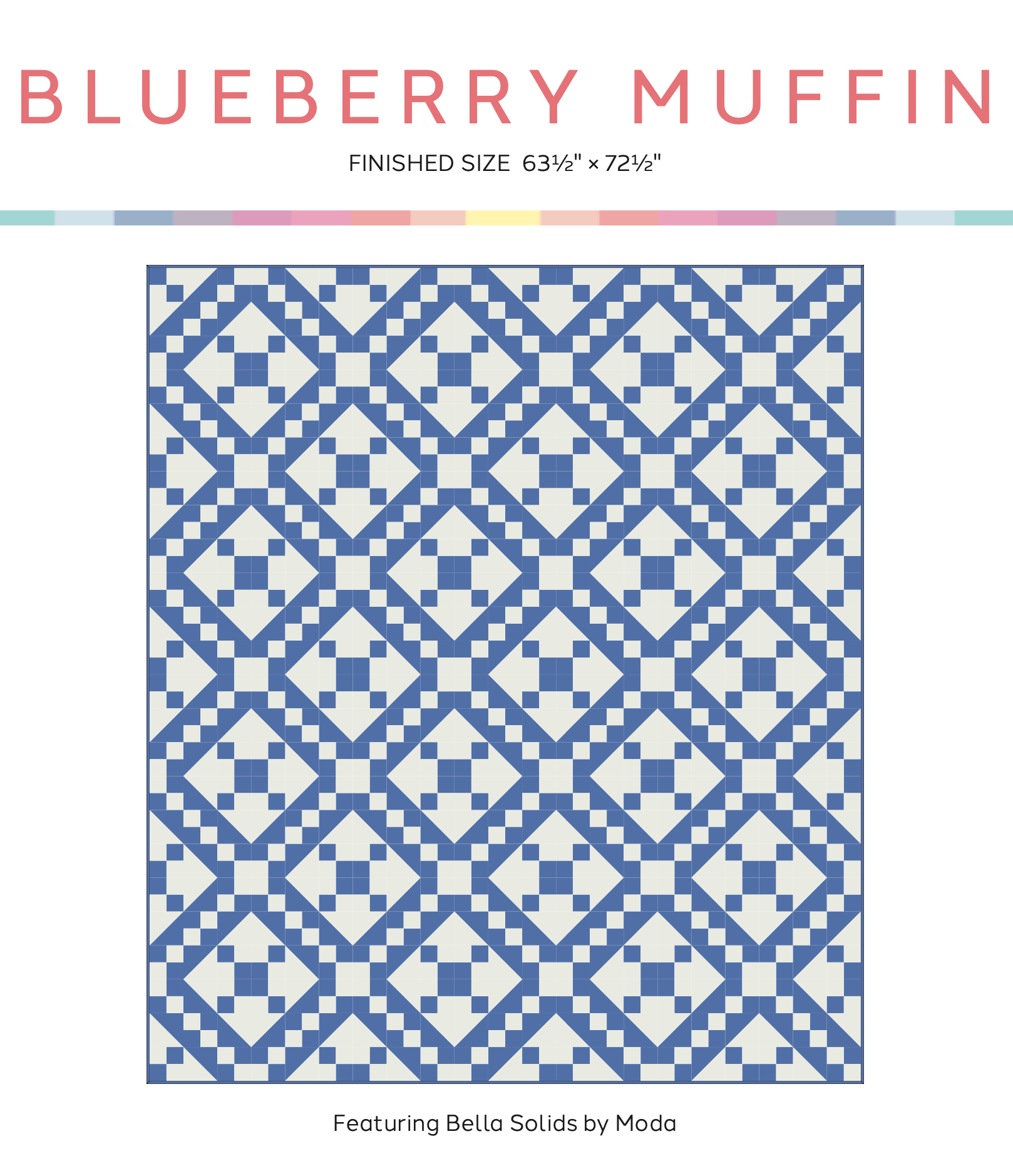 Blueberry Muffin Quilt Kit - Jammin Threads