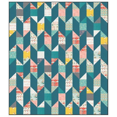 Board and Batten Quilt Pattern by Meadow Mist Designs - Jammin Threads