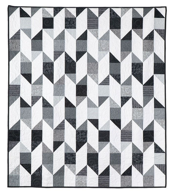 Board and Batten Quilt Pattern by Meadow Mist Designs - Jammin Threads