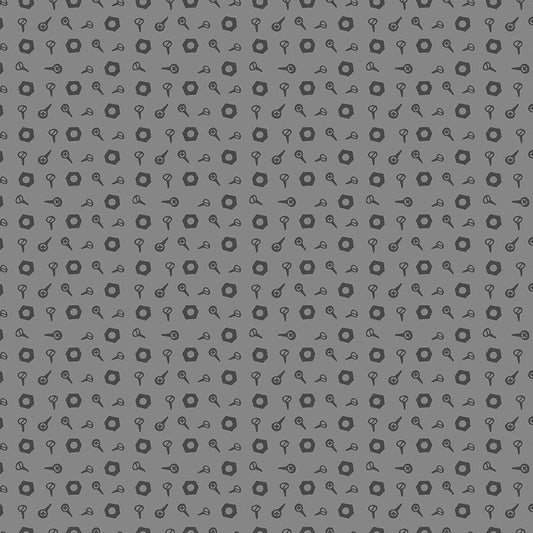 Cats at Work Quilt Fabric Nuts & Bolts DLW3194 PALOMA - Jammin Threads