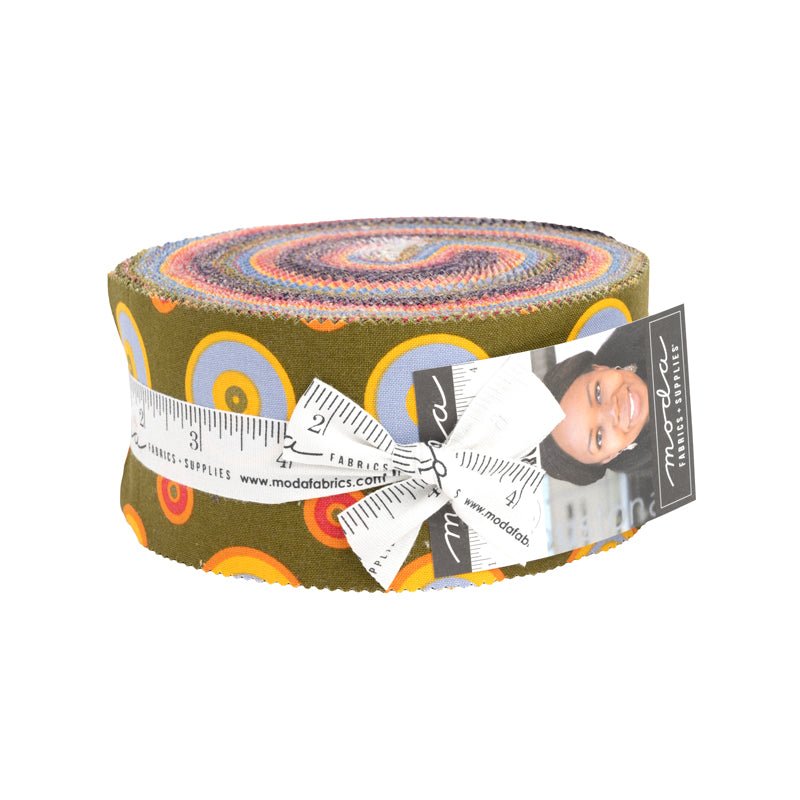 Creativity Roars Quilt Fabric Jelly Roll by Creativity Shell for Moda Fabrics 47540JR - Jammin Threads