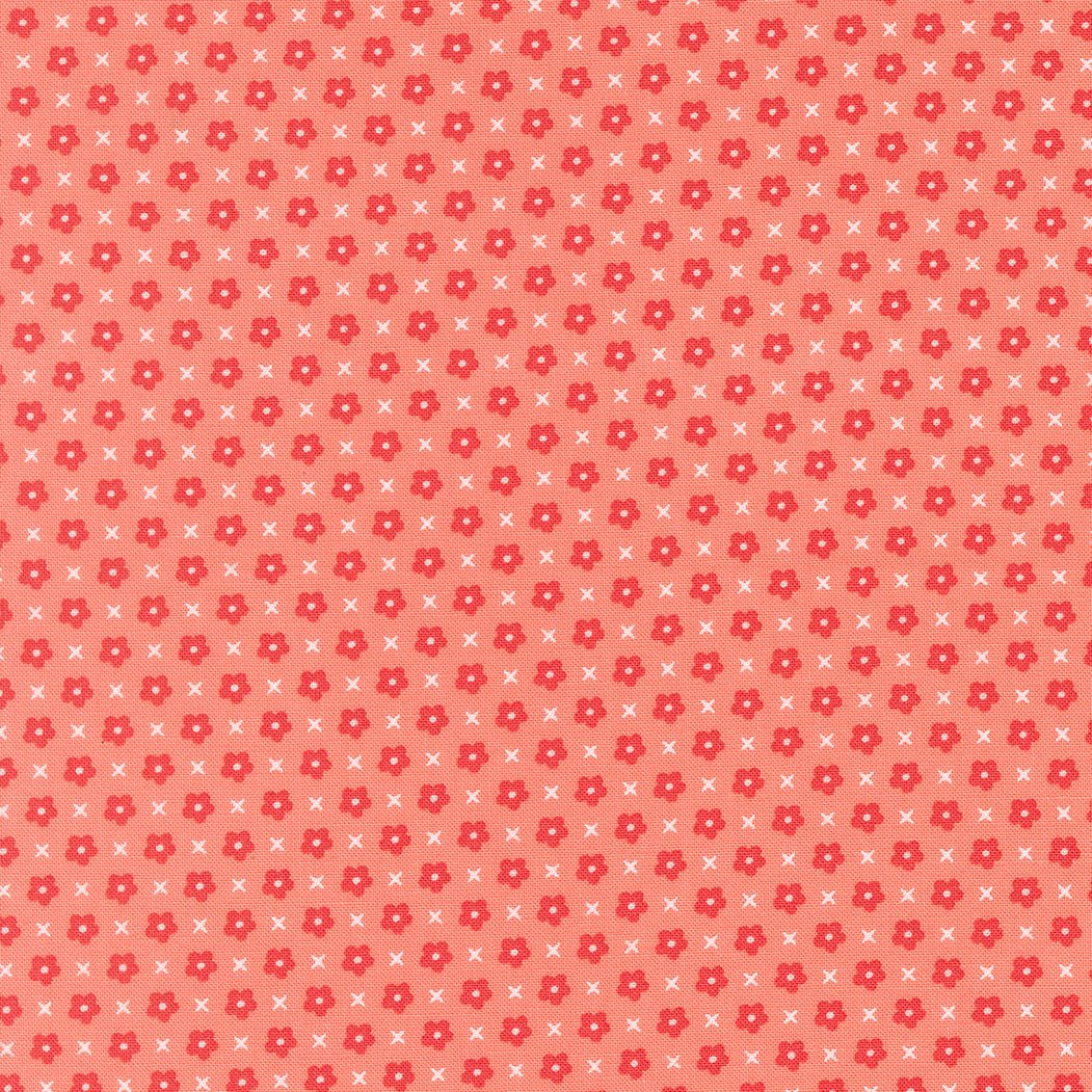 Delightfully Yours Quilt Fabric by Sherri & Chelsi Carnation 37703 15 - Jammin Threads