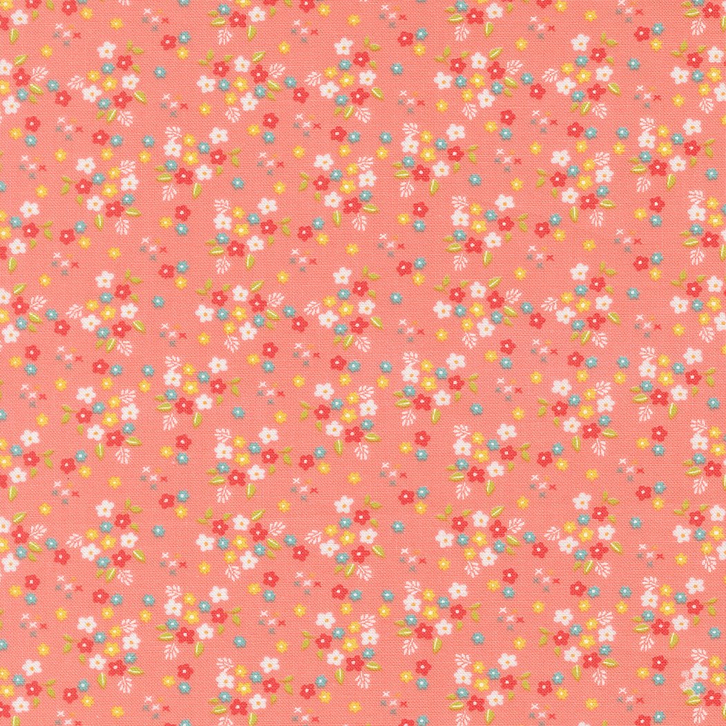 Delightfully Yours Quilt Fabric by Sherri & Chelsi Carnation 37705 15 - Jammin Threads