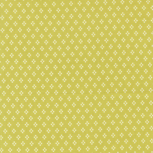 Delightfully Yours Quilt Fabric by Sherri & Chelsi Chartreuse 37707 14 - Jammin Threads