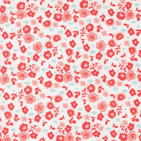 Delightfully Yours Quilt Fabric by Sherri & Chelsi Cloud Gerani 37706 21 - Jammin Threads