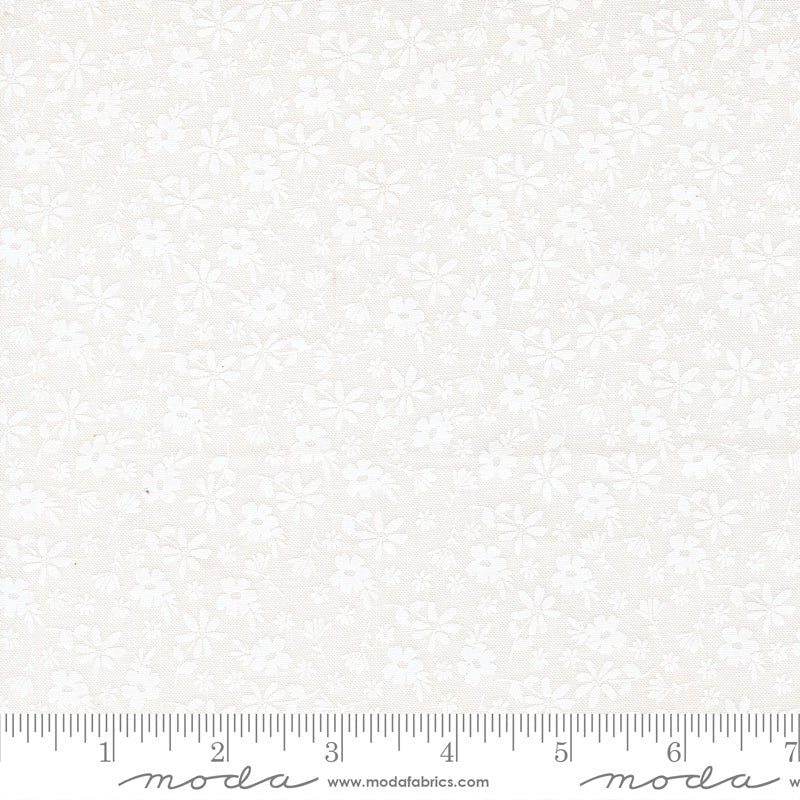 Delightfully Yours Quilt Fabric by Sherri & Chelsi Stone Cloud White 37701 21 - Jammin Threads