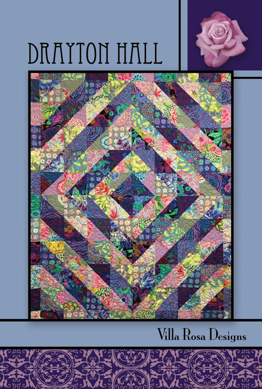 Drayton Hall Quilt Pattern by Villa Rosa Designs (PDF Download) - Jammin Threads