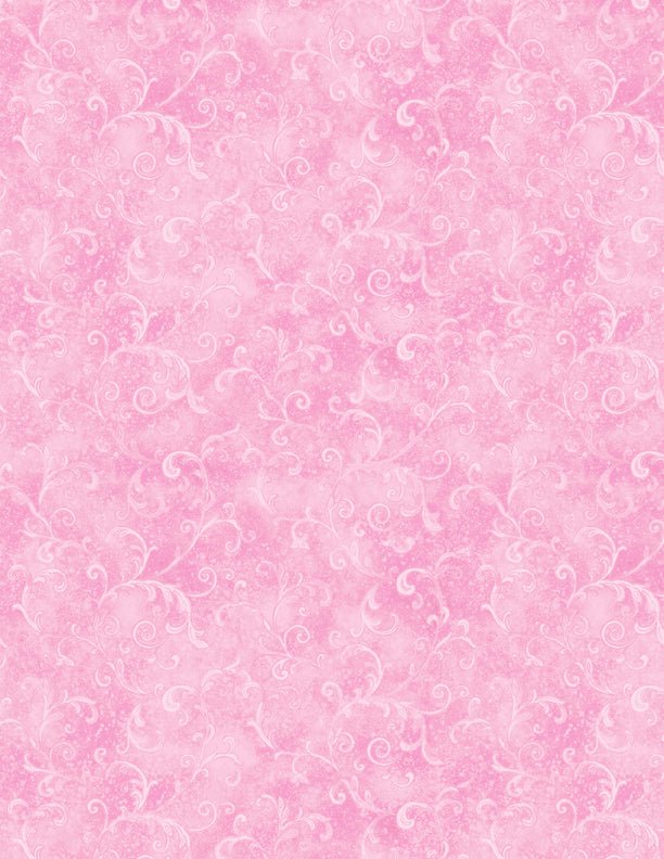 Essentials Filigree Pink Quilt Fabric by Wilmington Prints - Jammin Threads