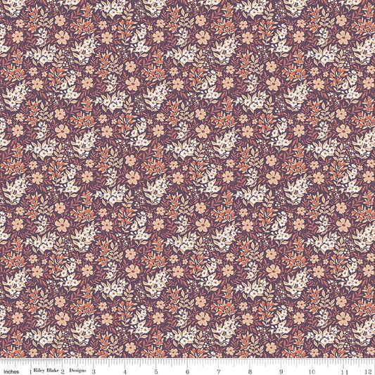 Evening on the Prairie Ditsy Floral Purple C16747 - PURPLE by Modern Prairie for Riley Blake Designs - Jammin Threads