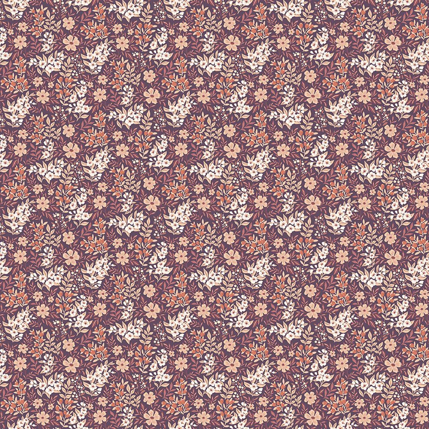 Evening on the Prairie Ditsy Floral Purple C16747 - PURPLE by Modern Prairie for Riley Blake Designs - Jammin Threads