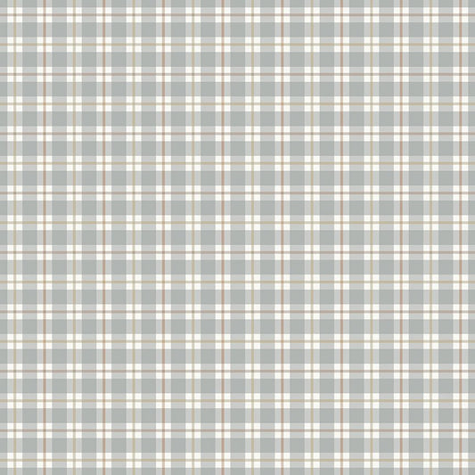 Evening on the Prairie Picnic Plaid C16744 - STONE by Modern Prairie for Riley Blake Designs - Jammin Threads