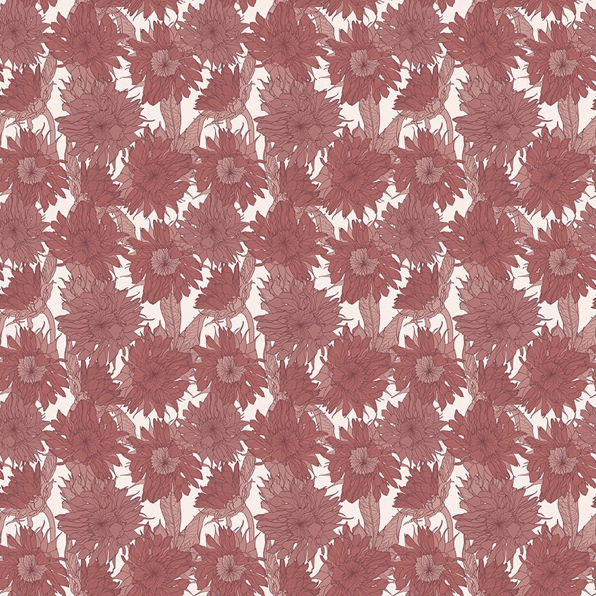 Evening on the Prairie Sunflower C16741 - DUSTYROSE by Modern Prairie for Riley Blake Designs - Jammin Threads