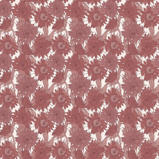 Evening on the Prairie Sunflower C16741 - DUSTYROSE by Modern Prairie for Riley Blake Designs - Jammin Threads