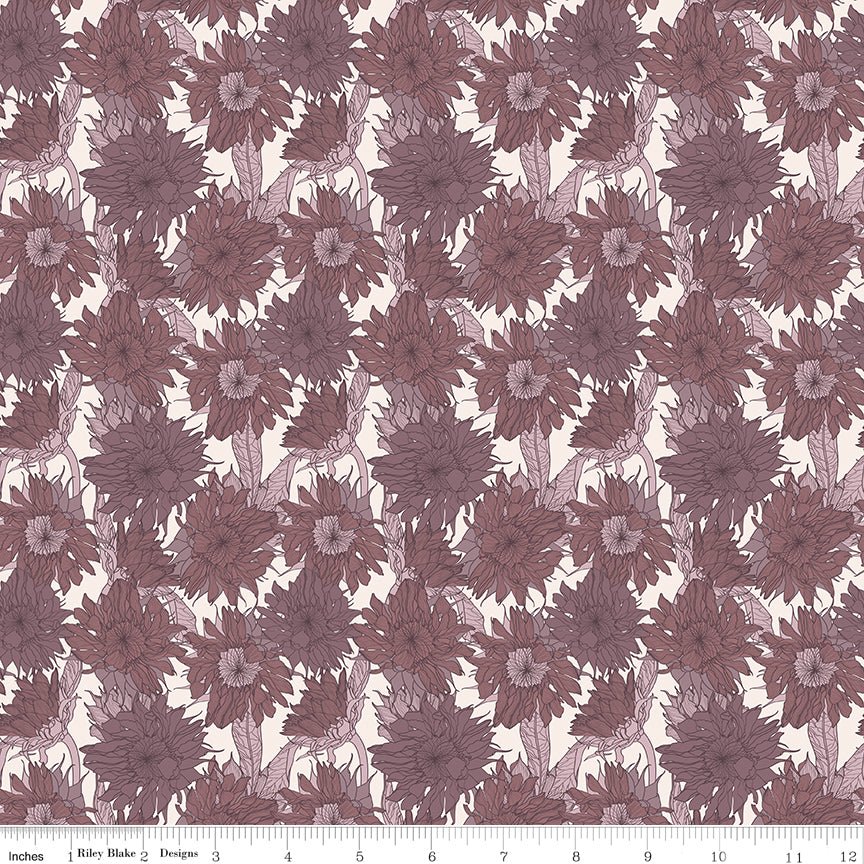 Evening on the Prairie Sunflower Grape C16741 - GRAPE by Modern Prairie for Riley Blake Designs - Jammin Threads