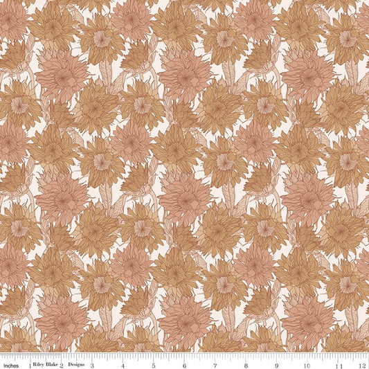 Evening on the Prairie Sunflower Sienna C16741 - SIENNA by Modern Prairie for Riley Blake Designs - Jammin Threads