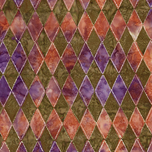 Expressions Batiks Fright This Way Garden Party Halloween Quilt Fabric BT23339 - 327 - Jammin Threads
