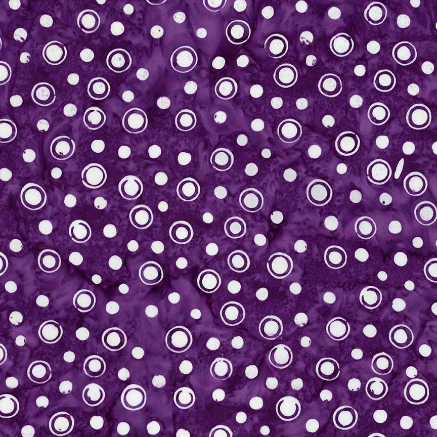 Expressions Batiks Fright This Way Grape Soda Halloween Quilt Fabric BT23334 - 178 - Jammin Threads