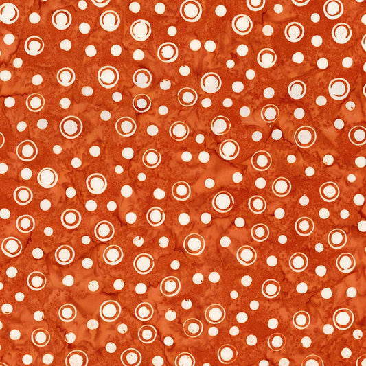 Expressions Batiks Fright This Way Red Fox Halloween Quilt Fabric BT23334 - 239 - Jammin Threads