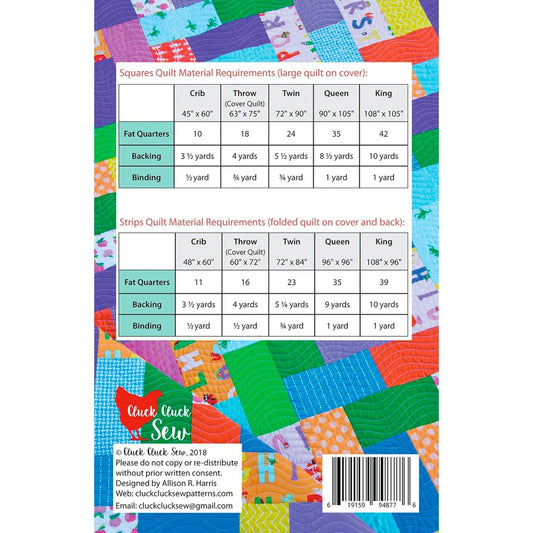 Fat Quarter Friday Quilt Pattern – Cluck Cluck Sew - Jammin Threads