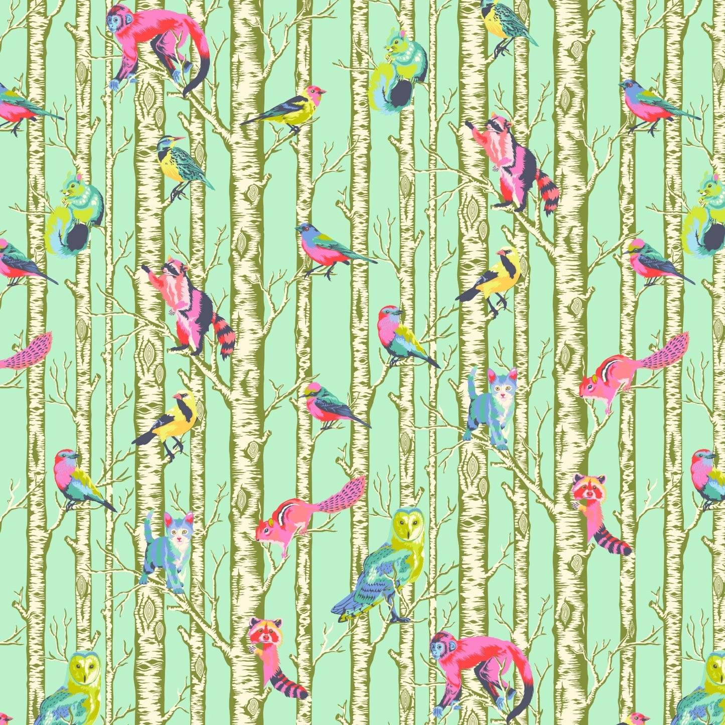 Full Moon Forest II Quilt Fabric by Tula Pink Family Tree - Enchanted PWTP245.ENCHANTED - Jammin Threads