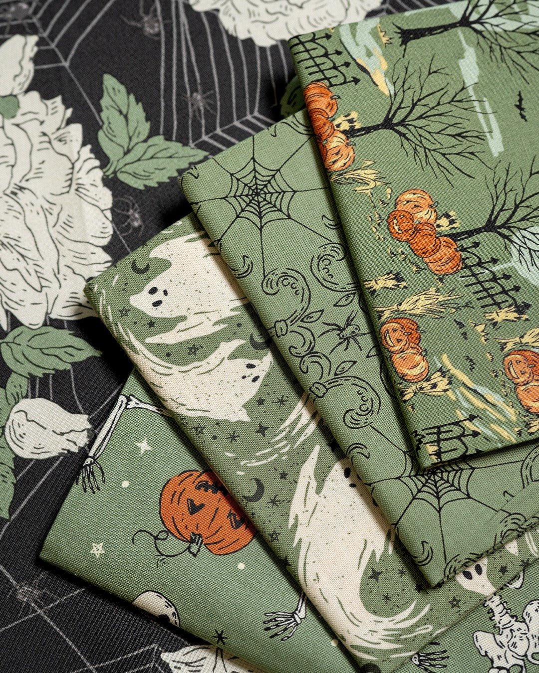 Home Sweet Haunt Halloween Craft Panel Multi by Stacy Iest Hsu for Moda Fabrics 20919 11 - Jammin Threads