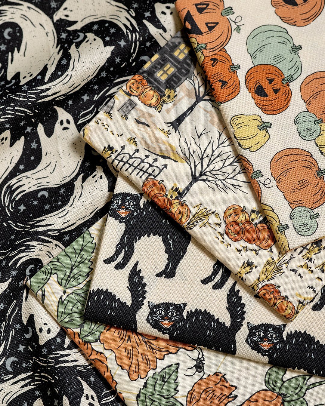 Home Sweet Haunt Halloween Craft Panel Multi by Stacy Iest Hsu for Moda Fabrics 20919 11 - Jammin Threads