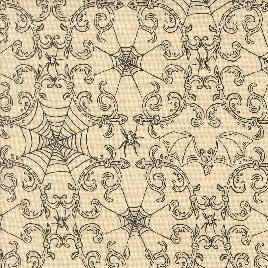 Home Sweet Haunt Halloween Quilt Fabric by Stacy Iest Hsu for Moda Fabrics BONE 20917 11 - Jammin Threads