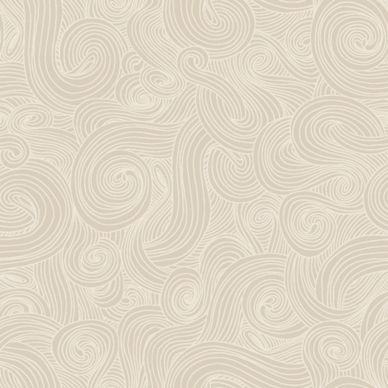 Just Color! Quilt Fabric Swirl 1351 - Stone by Studio E - Jammin Threads