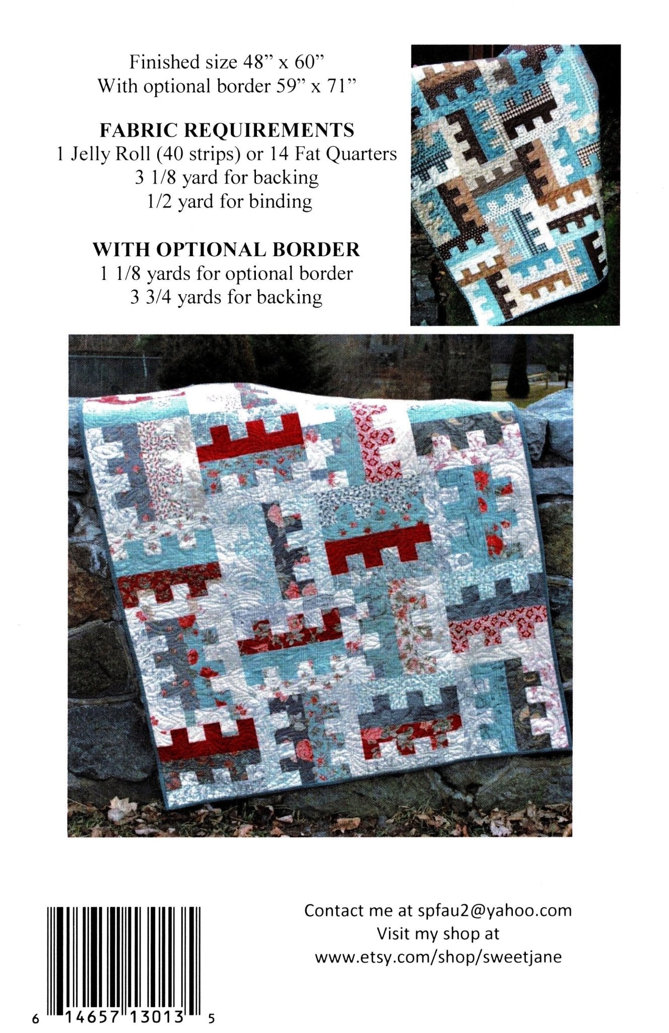 Key to My Heart Quilt Pattern by Sweet Jane's Quilting & Design - Jammin Threads