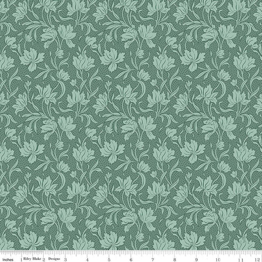 Liberty Quilt Fabric Wiltshire Shadow Collection Sage 04775710Z