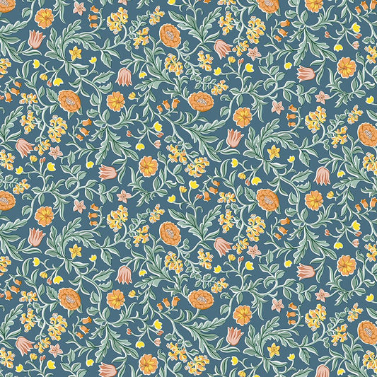 Liberty Quilt Fabric Craft Garden May's Flowers C. 01667453C - Jammin Threads