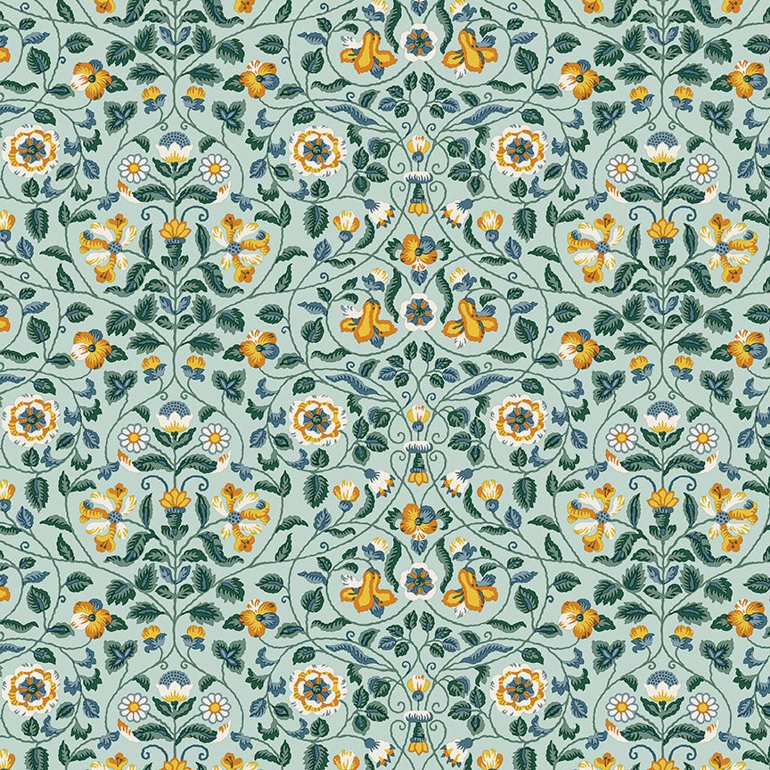 Liberty Quilt Fabric Craft Garden Tapestry Trail C. 01667457C - Jammin Threads