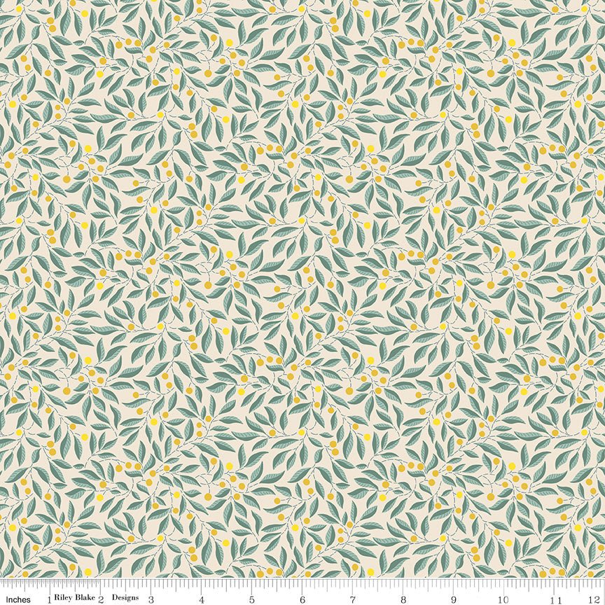 Liberty Quilt Fabric Craft Garden Willow Stitch C 01667455C - Jammin Threads