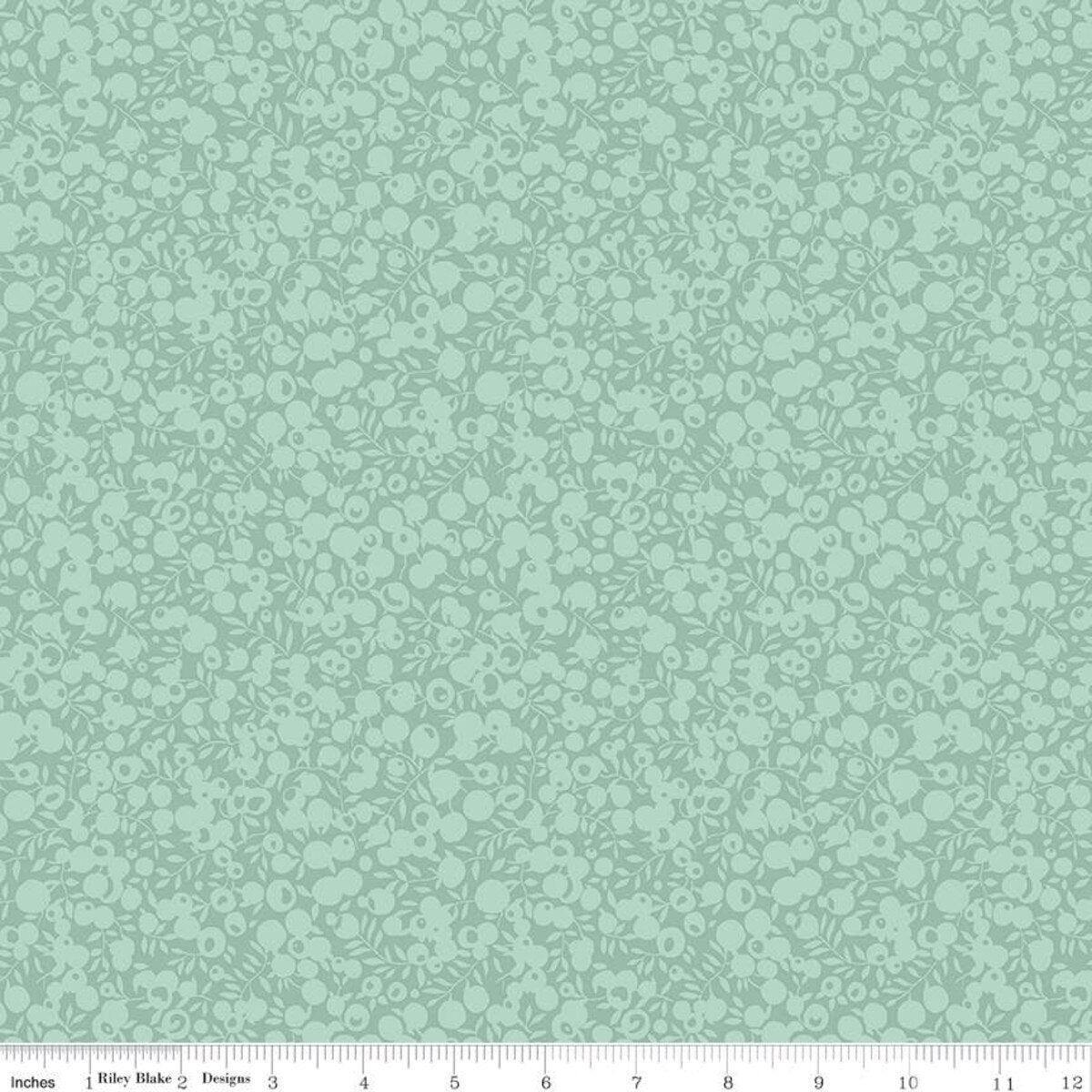 Liberty Quilt Fabric Wiltshire Shadow Collection Sage 04775710Z - Jammin Threads