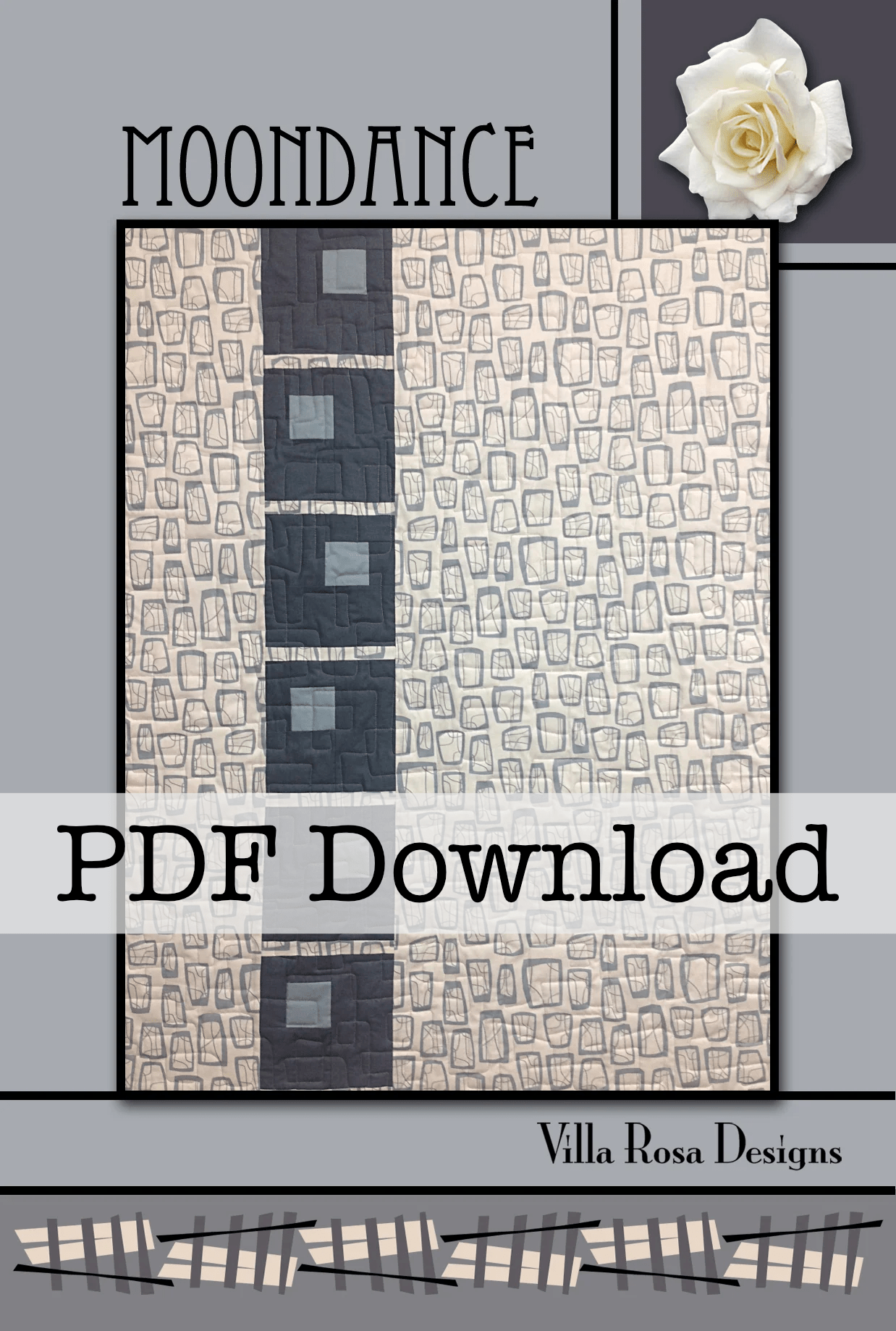 Moondance Quilt Pattern by Villa Rosa Designs (PDF Download) - Jammin Threads